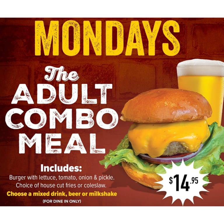 The Adult Combo Meal