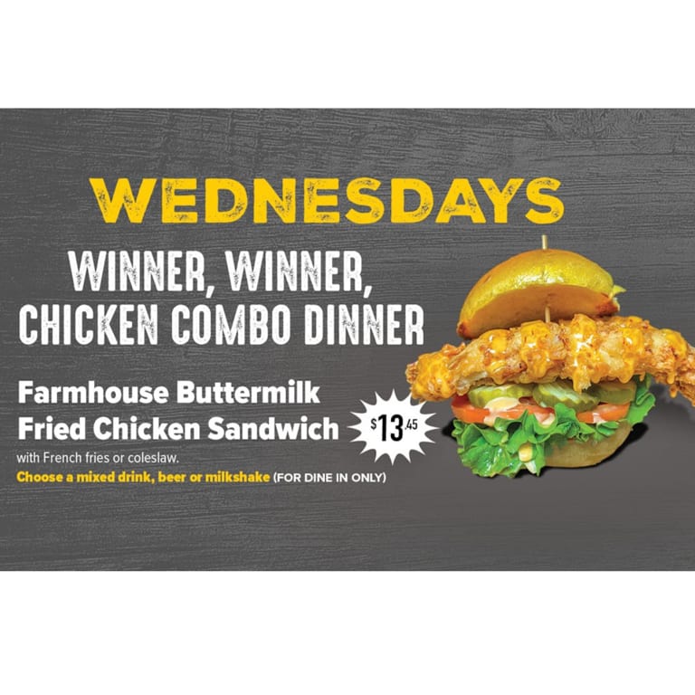 Winner Winner Chicken Combo Dinner