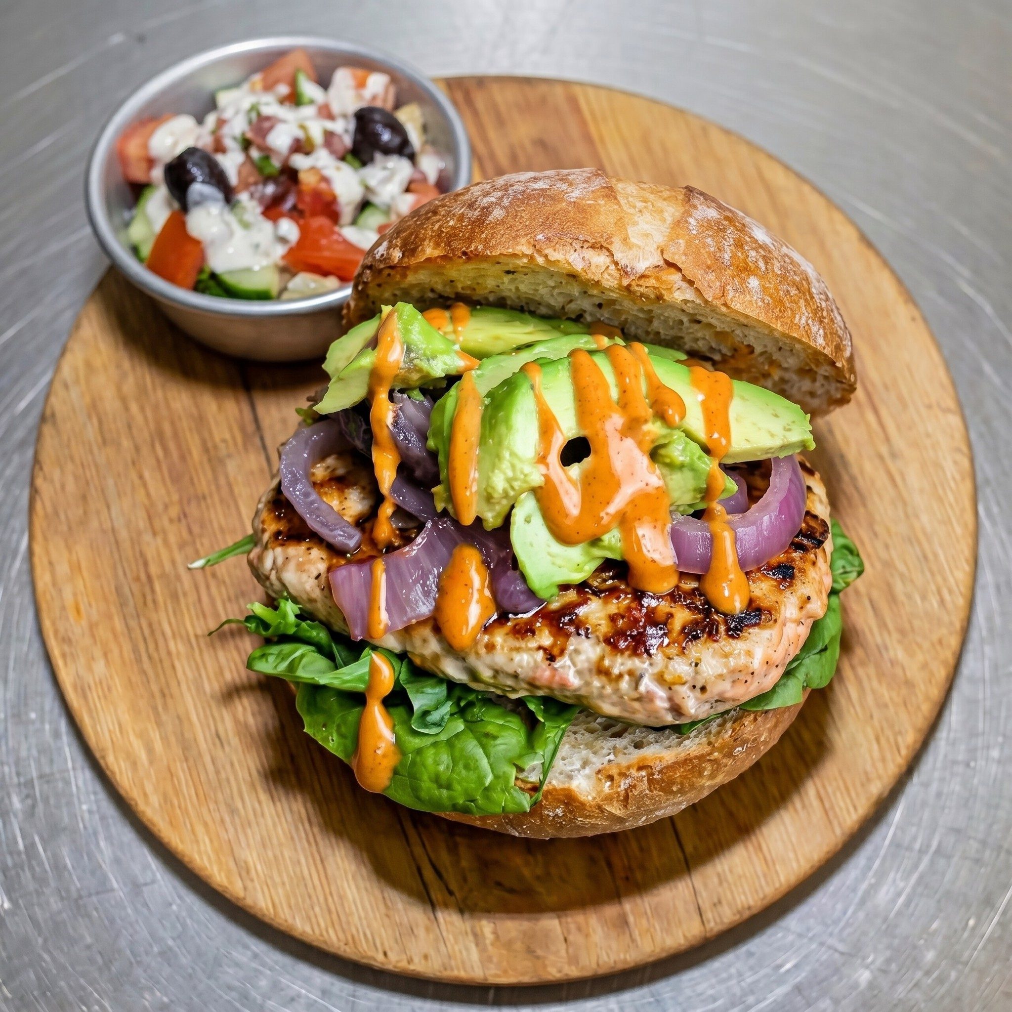 Turkey Burger.