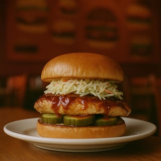 BBQ Chicken Burger
